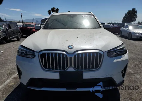 2022 BMW X3 Sdrive30I z USA, uszkodzony, nr VIN 5UX43DP01N9K68904